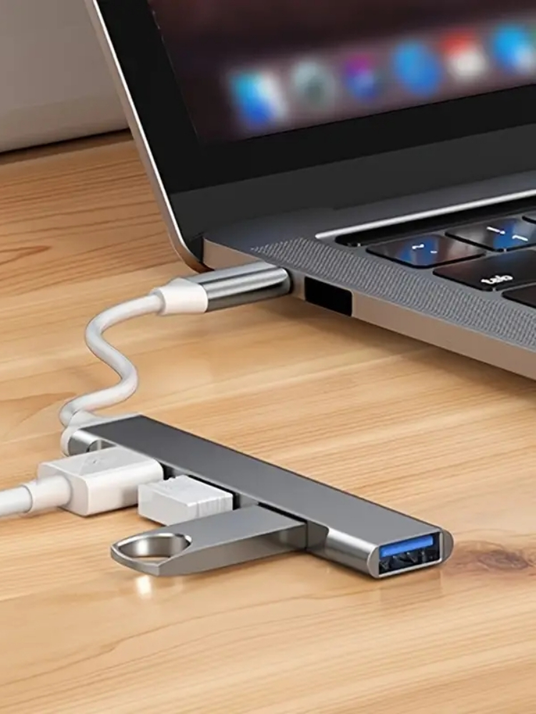 Docking Station For Macbook Pro - 4-portowy rozdzielacz USB typu C z