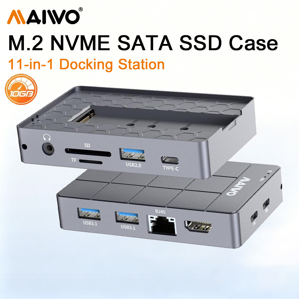 Usb C Hub With M.2 Nvme Slot - Obudowa MAIWO M.2 NVME SATA SSD,
