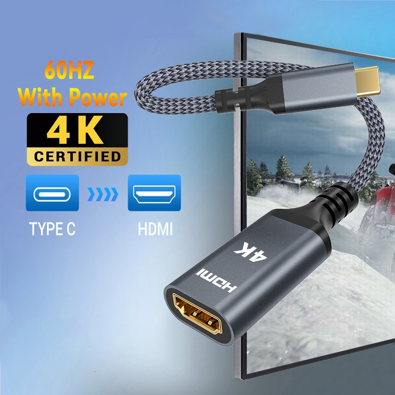 Usb C Dock Dual Hdmi 4K - Adapter USB C na HDMI Kabel