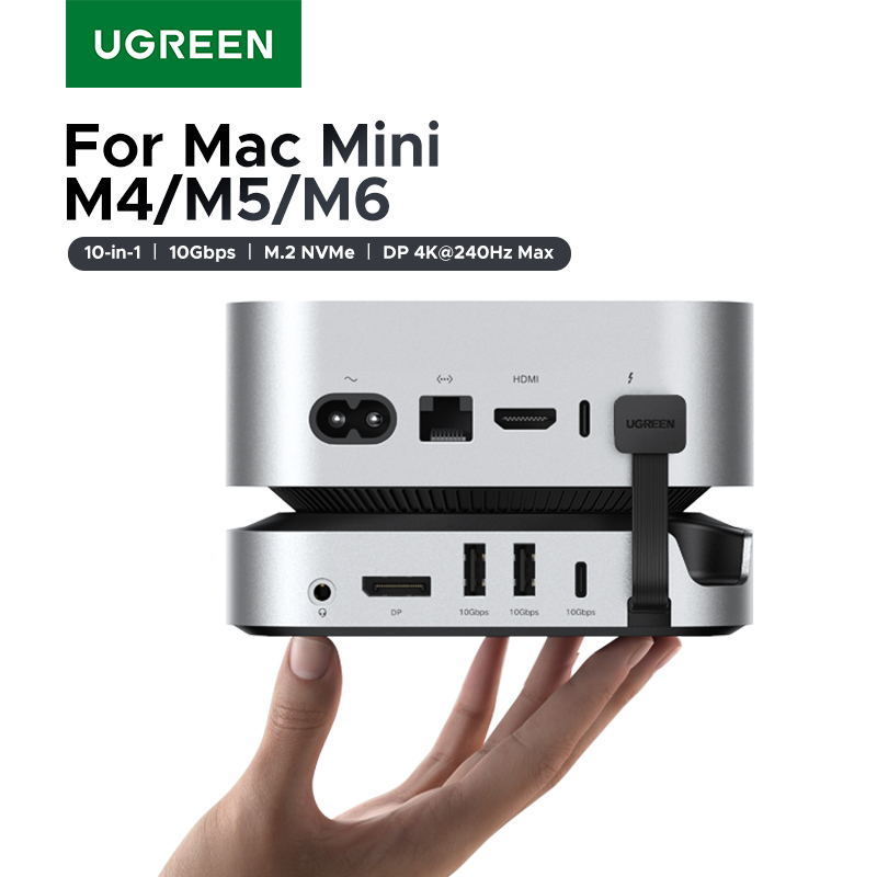 Usb C Hub With M.2 Nvme Slot - UGREEN Stacja Dokująca Mac Mini USB