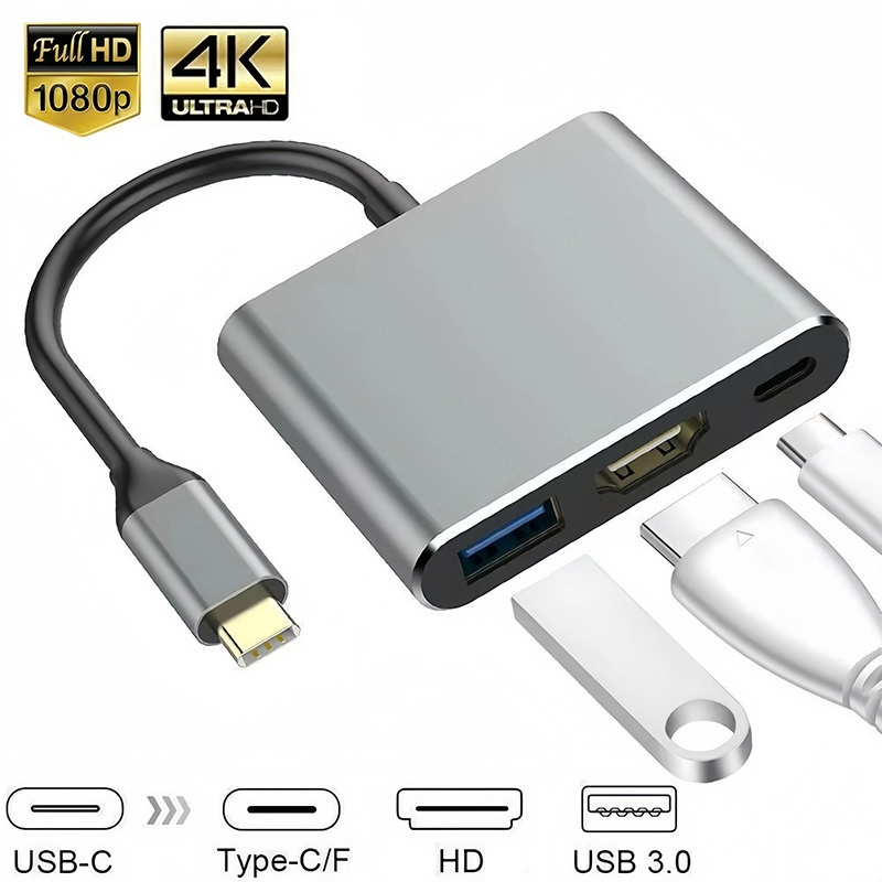 Docking Station For Macbook Pro - 3 w 1: hub USB typu