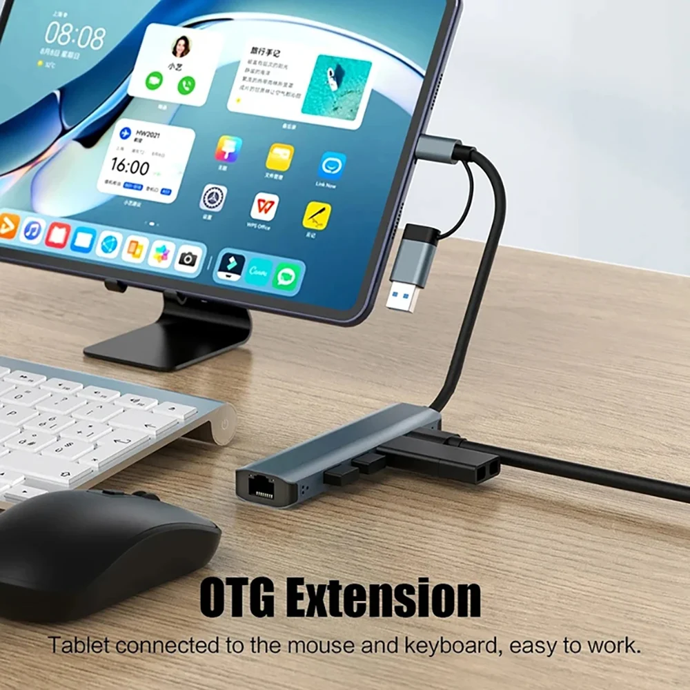 Docking Station For Macbook Pro - 5 w 1: hub USB-C, stacja