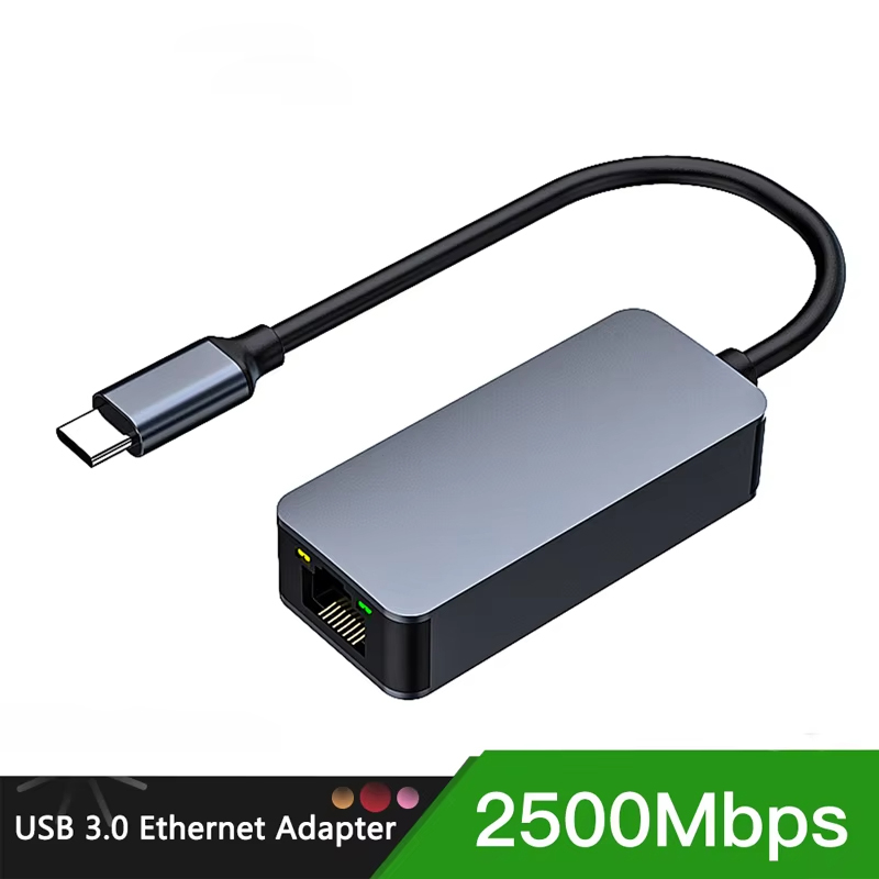 Usb C Hub Ethernet 2.5G - Adapter USB 3.0 Type-C Ethernet do