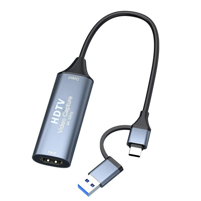 Usb C Dock Dual Hdmi 4K - Karta przechwytywania wideo 4K USB C