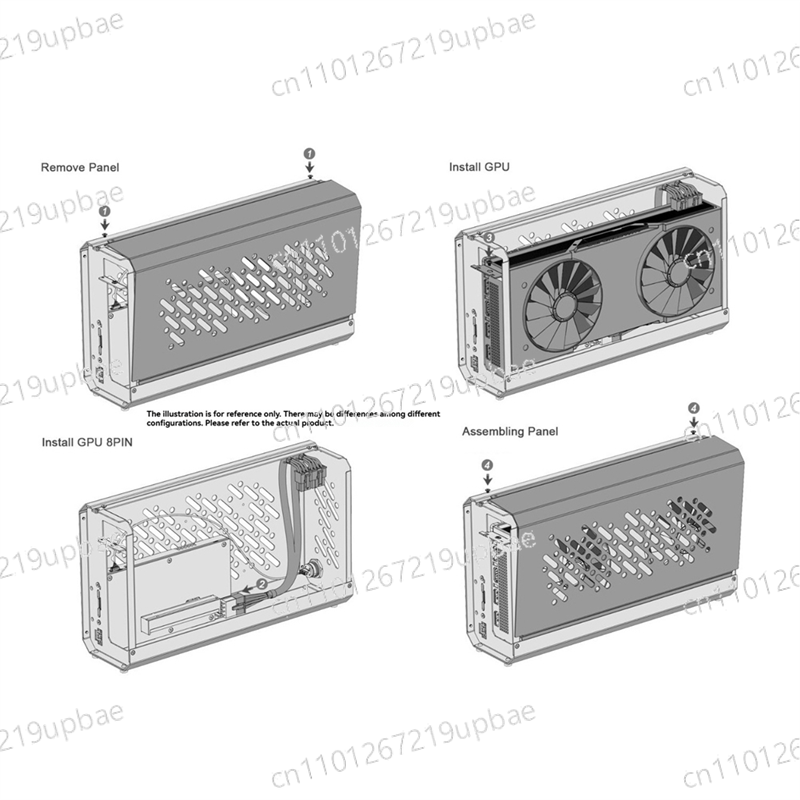 Docking Station Thunderbolt 4 - Stacja dokująca GPU Th3p4gan A77P-V2 z