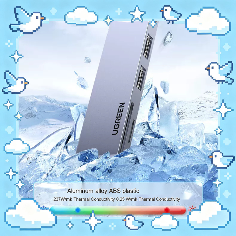 Usb C Dock With 100W Pd - UGREEN 80856 CM380 – wielofunkcyjny hub