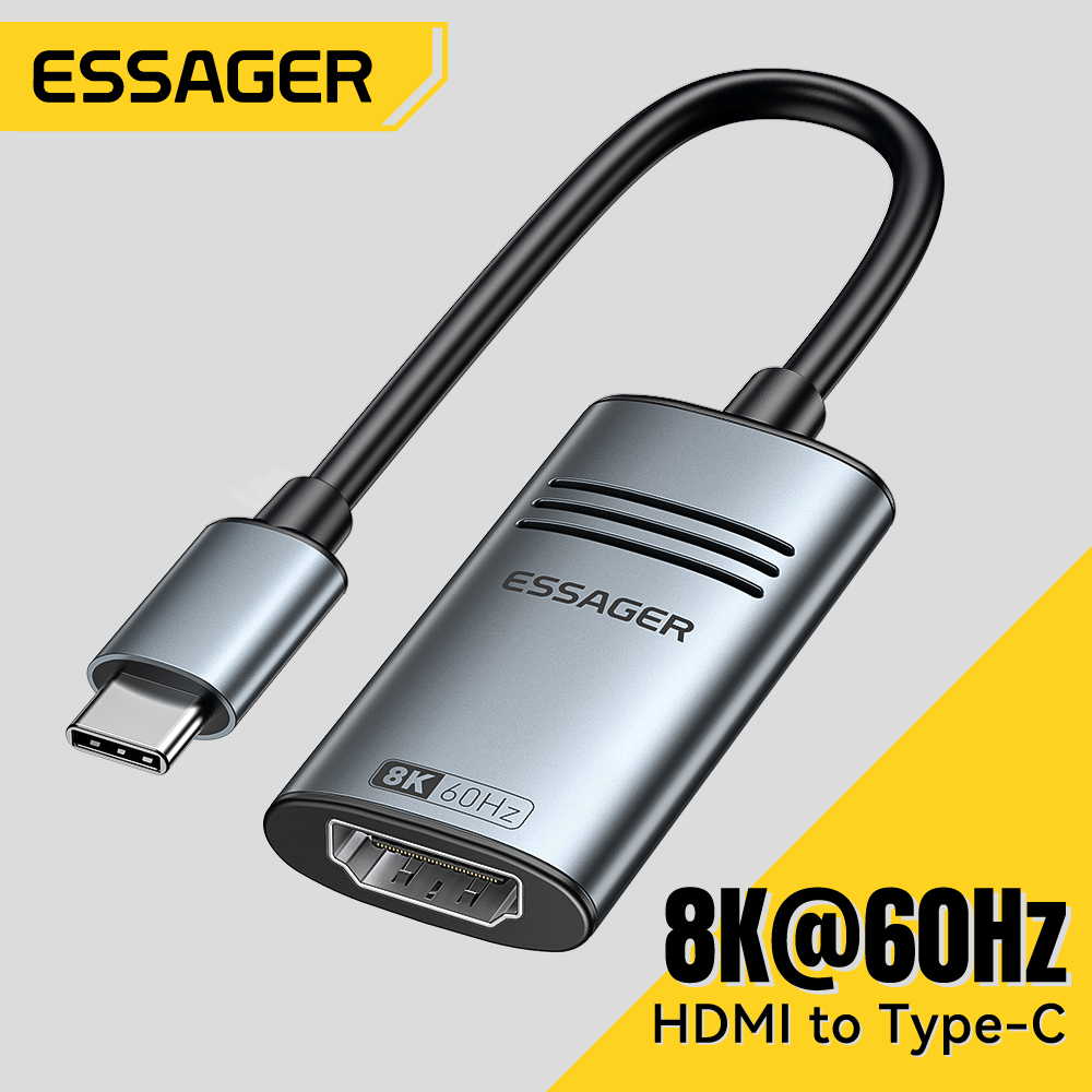 Usb C Dock Dual Hdmi 4K - Essager Adapter HDMI na USB typu