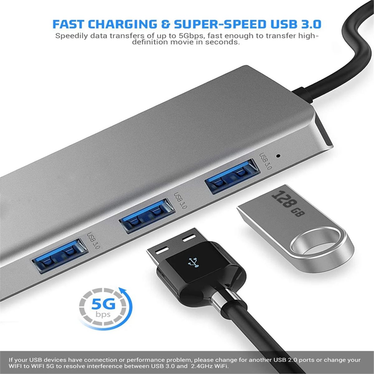 Usb C Hub 12 In 1 Triple Display - N86R 12 w 1 Hub USB