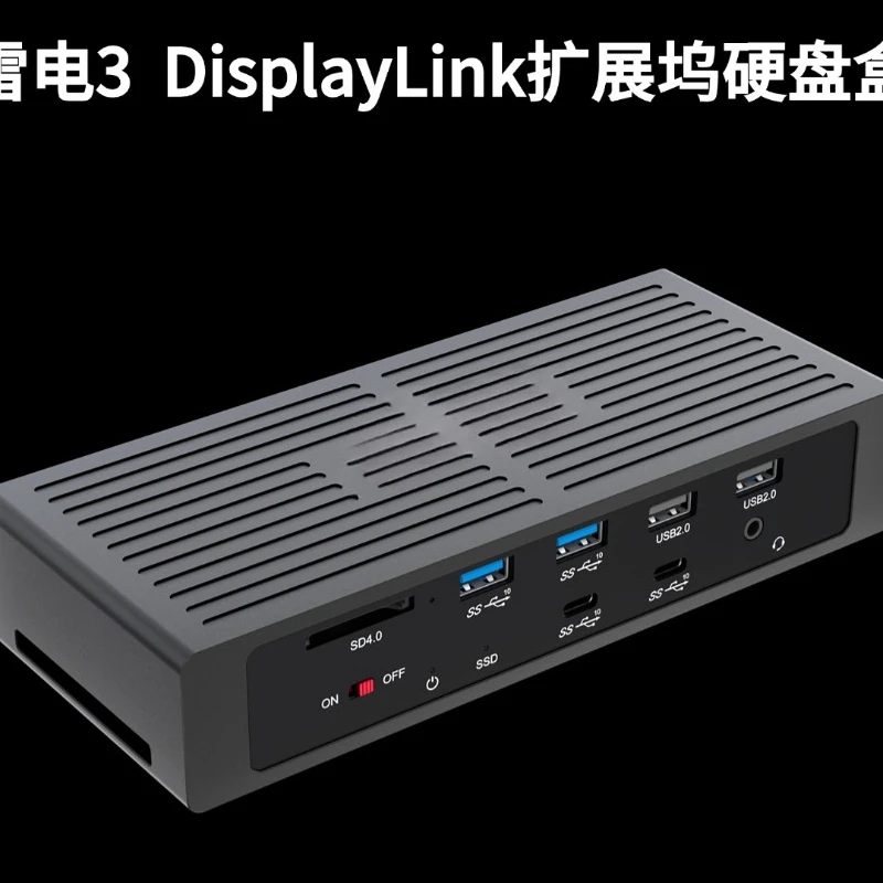 Stacja dokująca Thunderbolt 3  – Docking Station Displaylink Dual 4K recenzja i cena