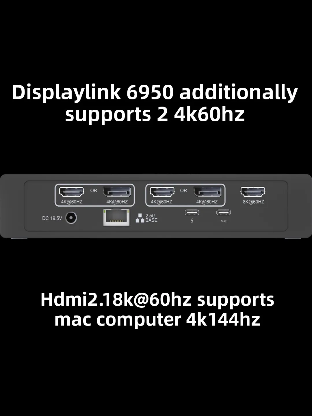 Stacja dokująca Thunderbolt 3  – Docking Station Displaylink Dual 4K recenzja i cena