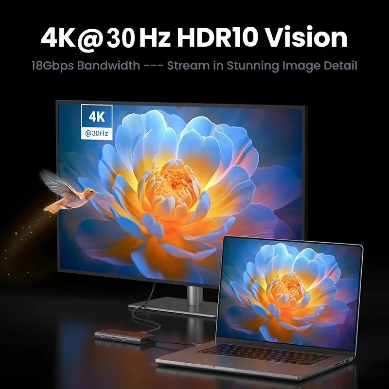 KEBIDUMEI Hub USB C 9 w 1 Stac – Usb C Hub Sd Card Reader 4K Hdmi recenzja i cena