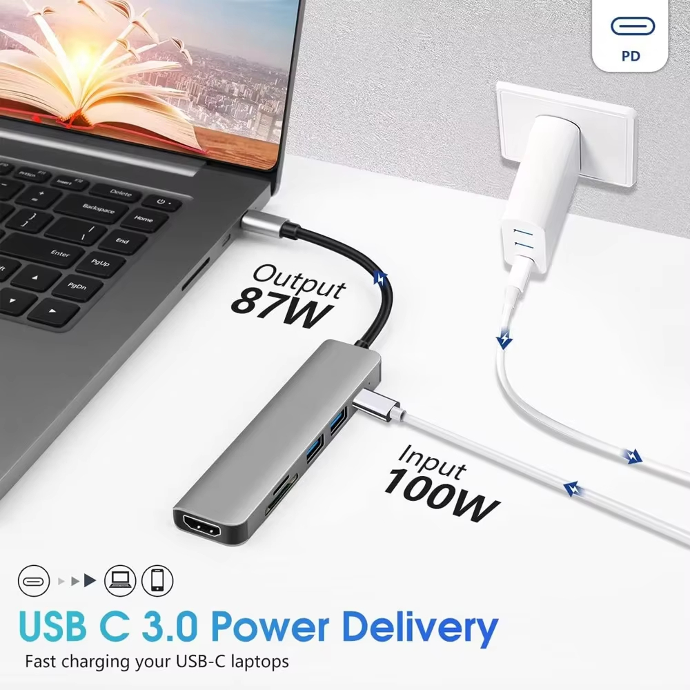 KEBIDUMEI Hub USB C 9 w 1 Stac – Usb C Hub Sd Card Reader 4K Hdmi recenzja i cena