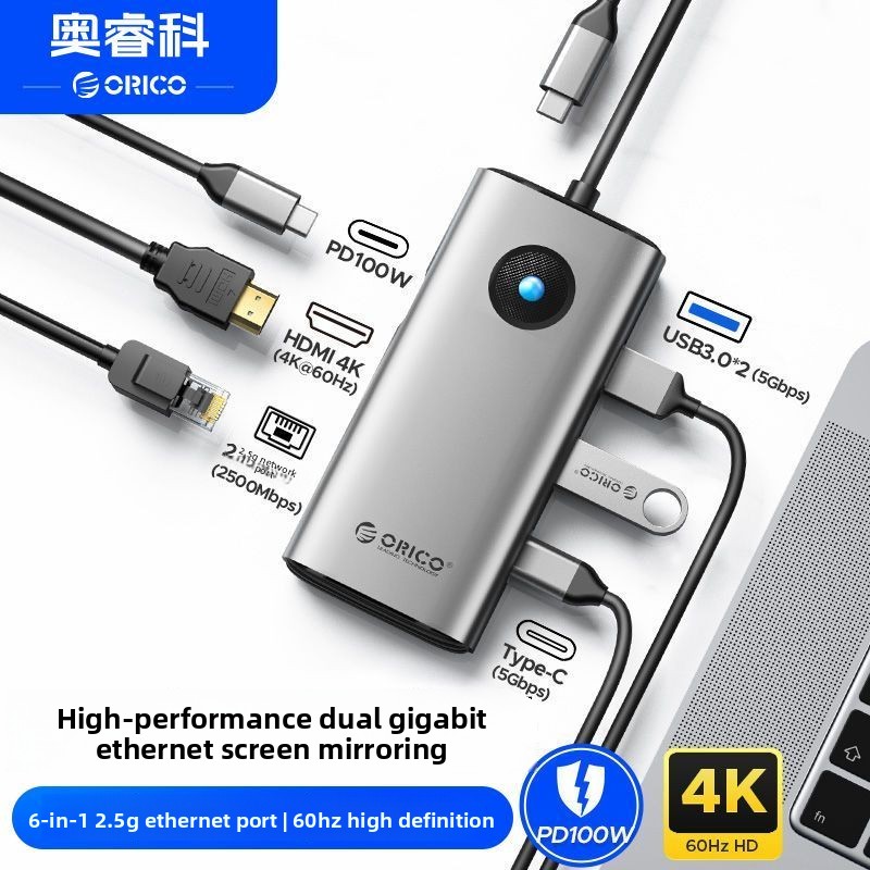 Hub USB-C Orico 13-w-1 z porte – Usb C Hub Sd Card Reader 4K Hdmi recenzja i cena