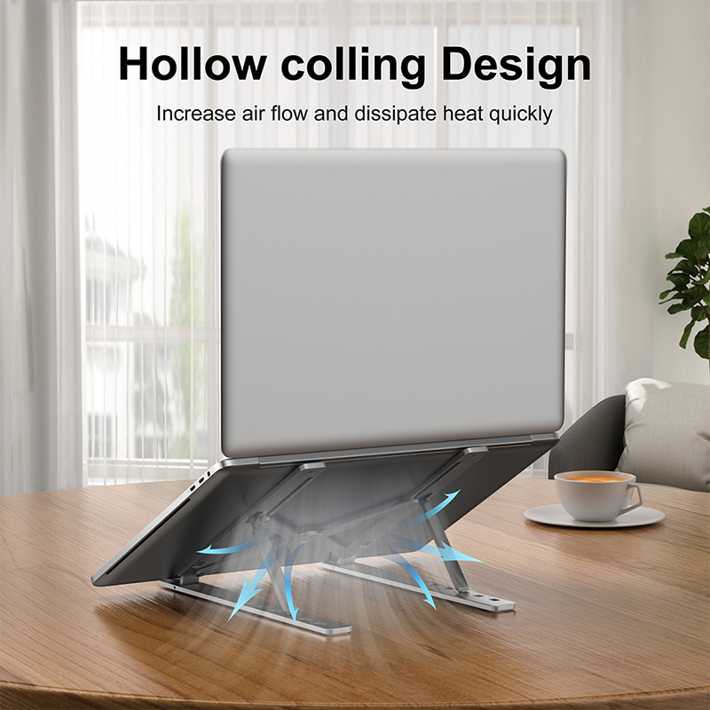 Składany, metalowy stojak na l – Laptop Stand Dock Aluminum recenzja i cena