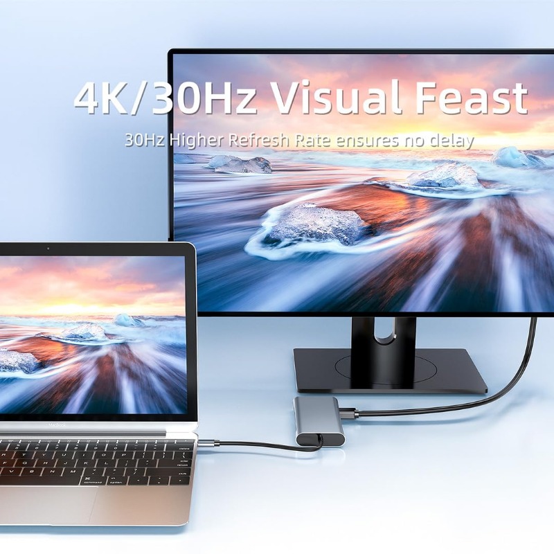 Stacja dokująca USB-C 11-w-1 z – Usb C Hub Sd Card Reader 4K Hdmi recenzja i cena