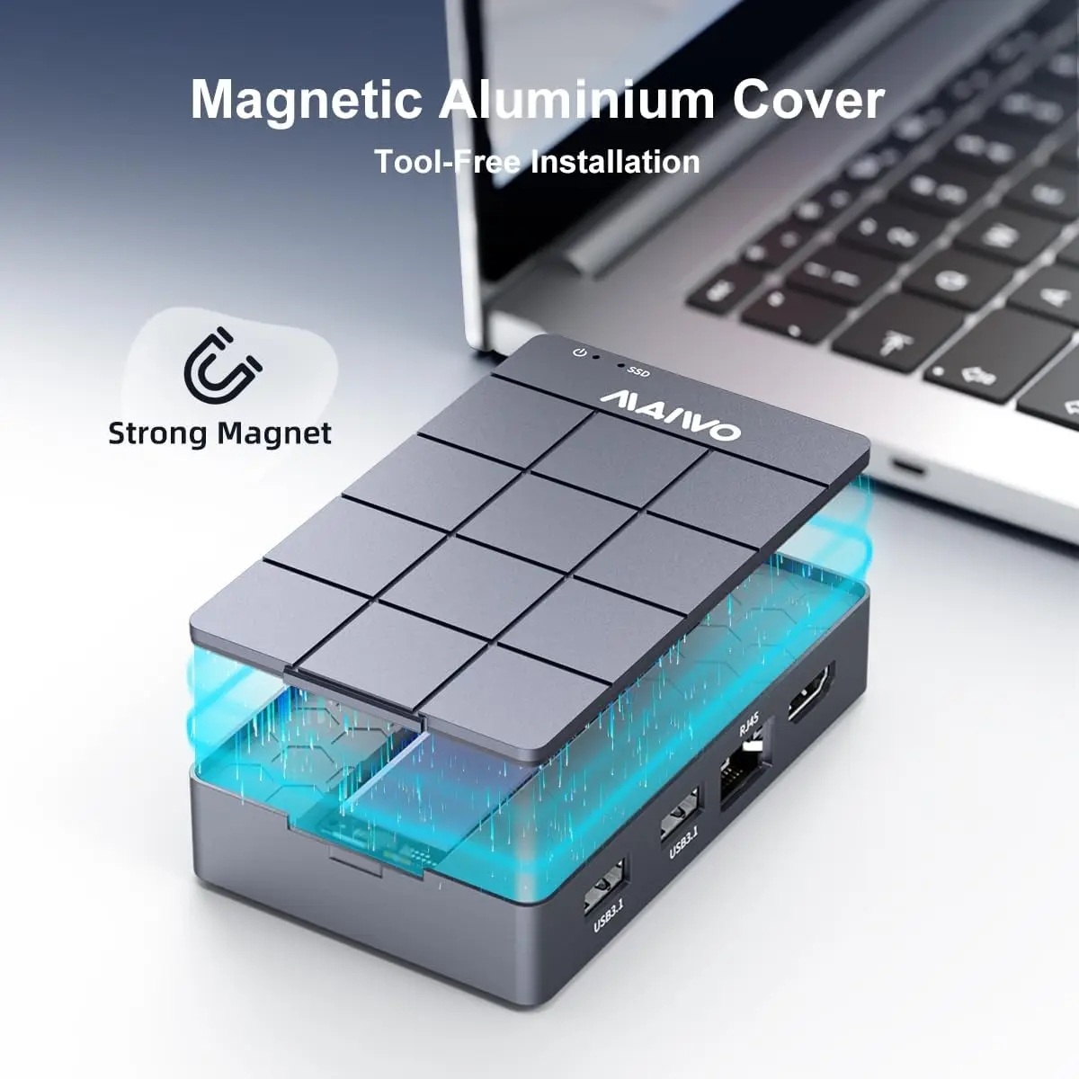 Obudowa MAIWO M.2 NVME SATA SS – Usb C Hub With M.2 Nvme Slot recenzja i cena