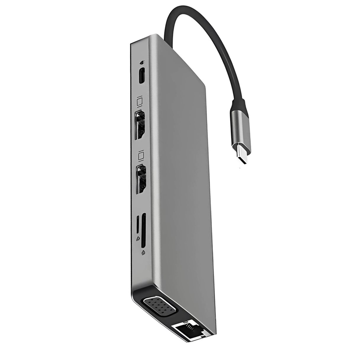 NOWA FABRYKA~12 w 1 Hub USB C  – Usb C Hub 12 In 1 Triple Display recenzja i cena
