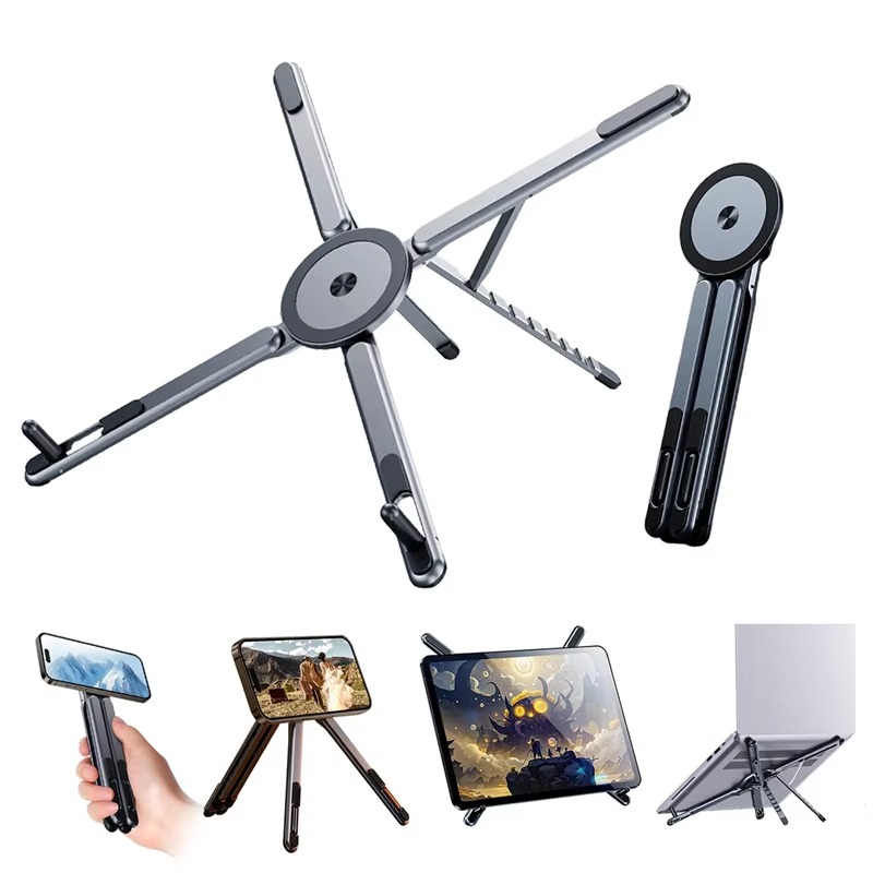 Przenośny, magnetyczny uchwyt  – Laptop Stand Dock Aluminum recenzja i cena