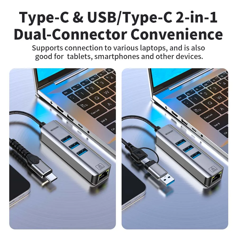 4 w 1: karta sieciowa USB 3.0  – Usb C Hub Ethernet 2.5G recenzja i cena