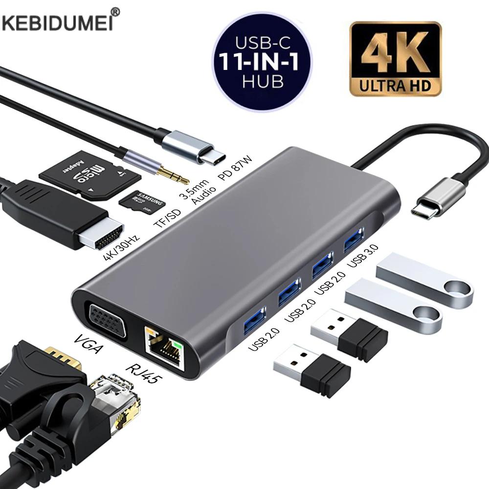 USB C HUB Type C to RJ45 4K 30 – Docking Station For Macbook Pro recenzja i cena