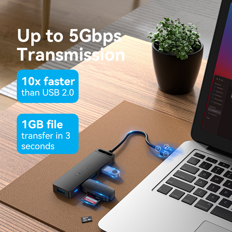 Vivention USB C HUB 4 porty US – Docking Station For Macbook Pro recenzja i cena
