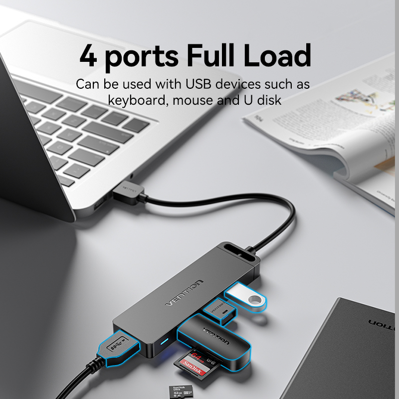 Vivention USB C HUB 4 porty US – Docking Station For Macbook Pro recenzja i cena