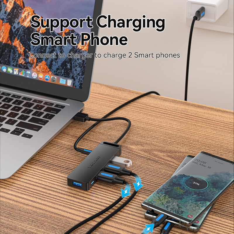 Vivention USB C HUB 4 porty US – Docking Station For Macbook Pro recenzja i cena