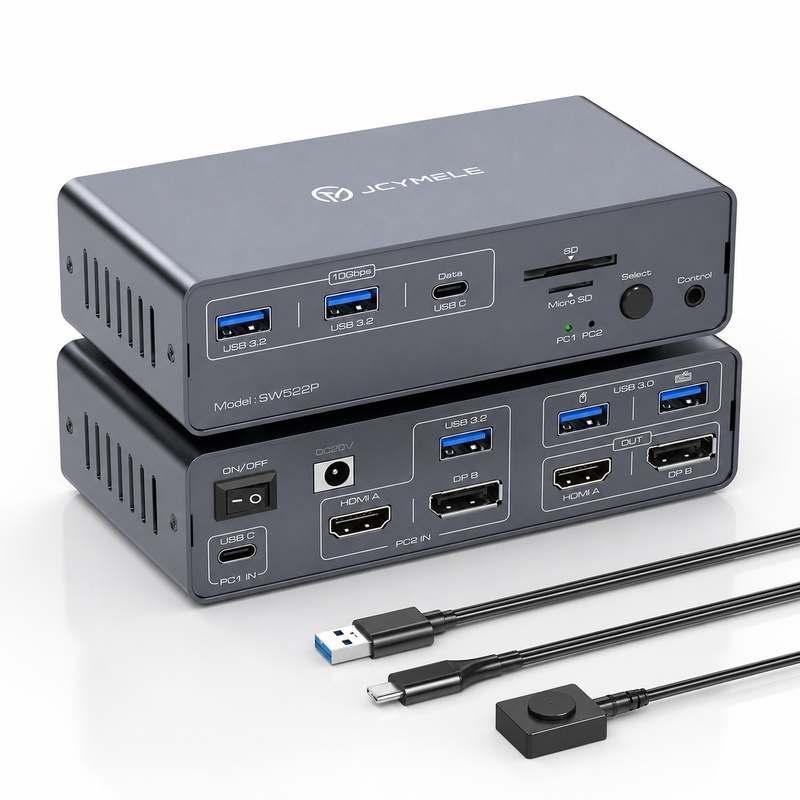 Stacja dokująca z przełączniki – Docking Station Dual Monitor Dp Hdmi recenzja i cena