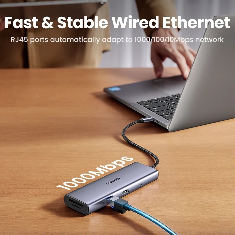 UGREEN USB C HUB Adapter HDMI  – Docking Station For Macbook Pro recenzja i cena
