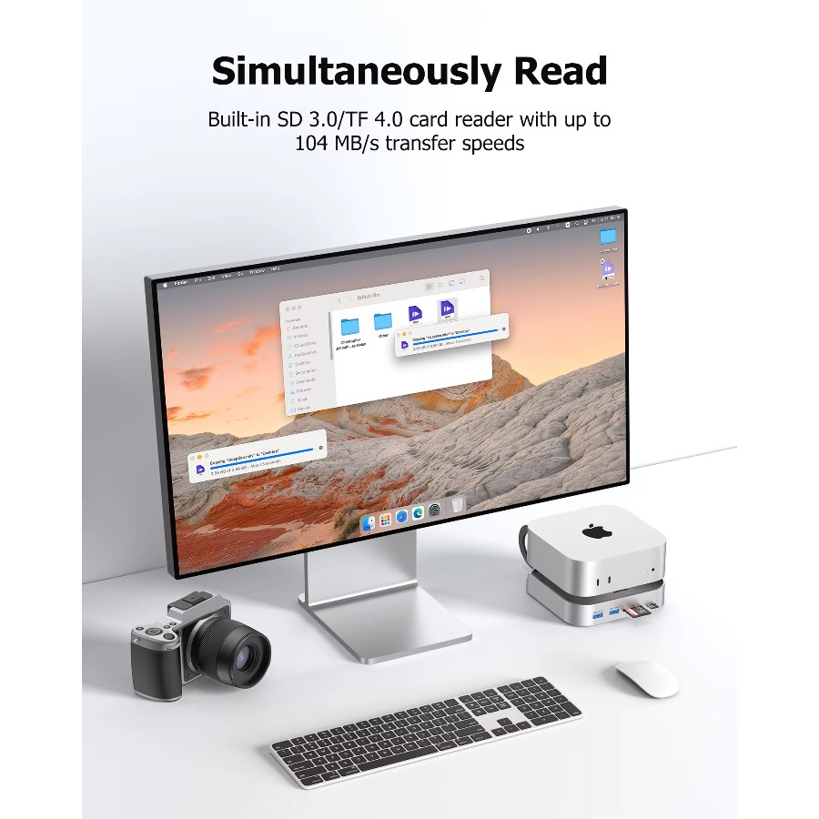 Hub USB-C do Mac Mini M4, stac – Usb C Hub With M.2 Nvme Slot recenzja i cena