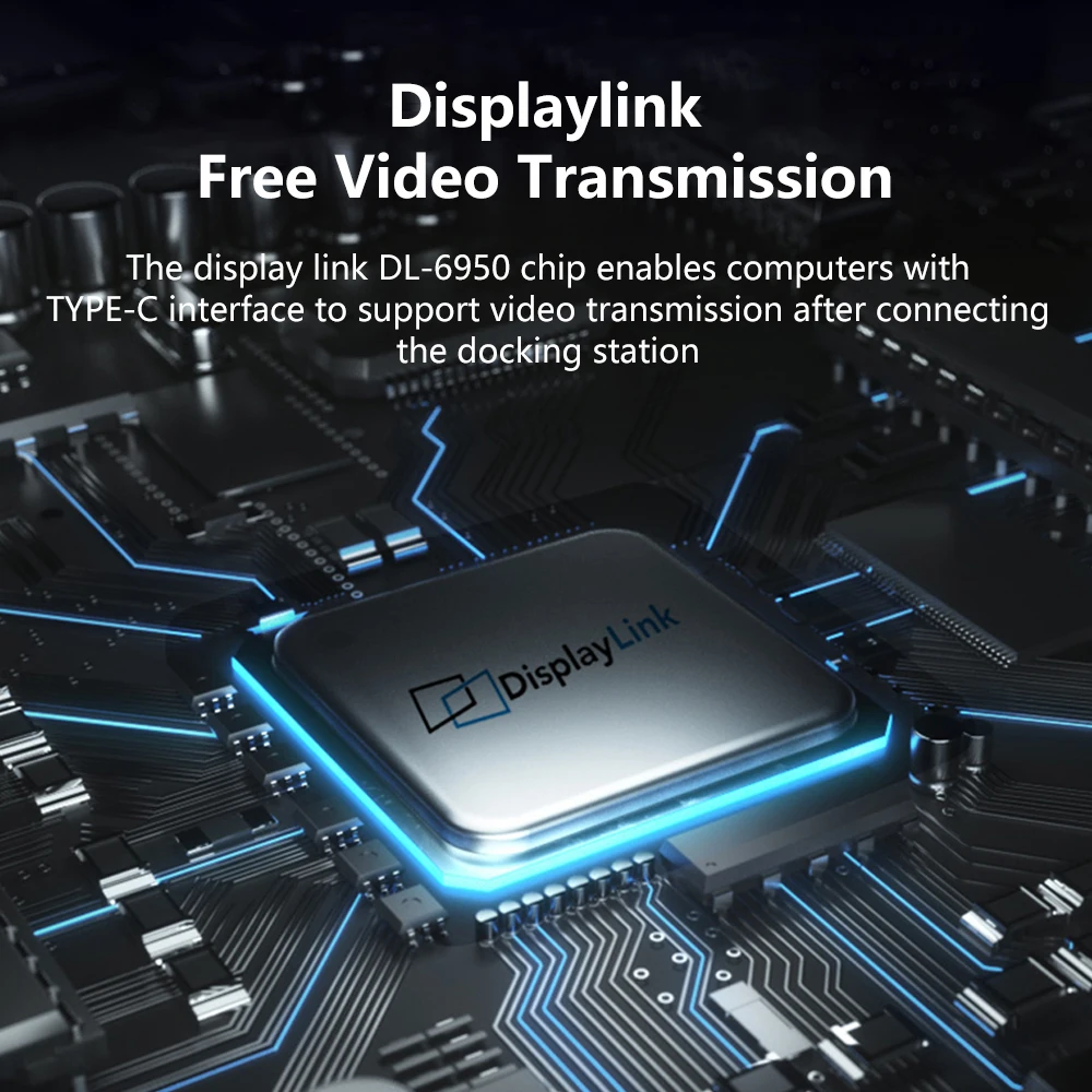 Stacja dokująca z 14 portami,  – Docking Station Displaylink Dual 4K recenzja i cena