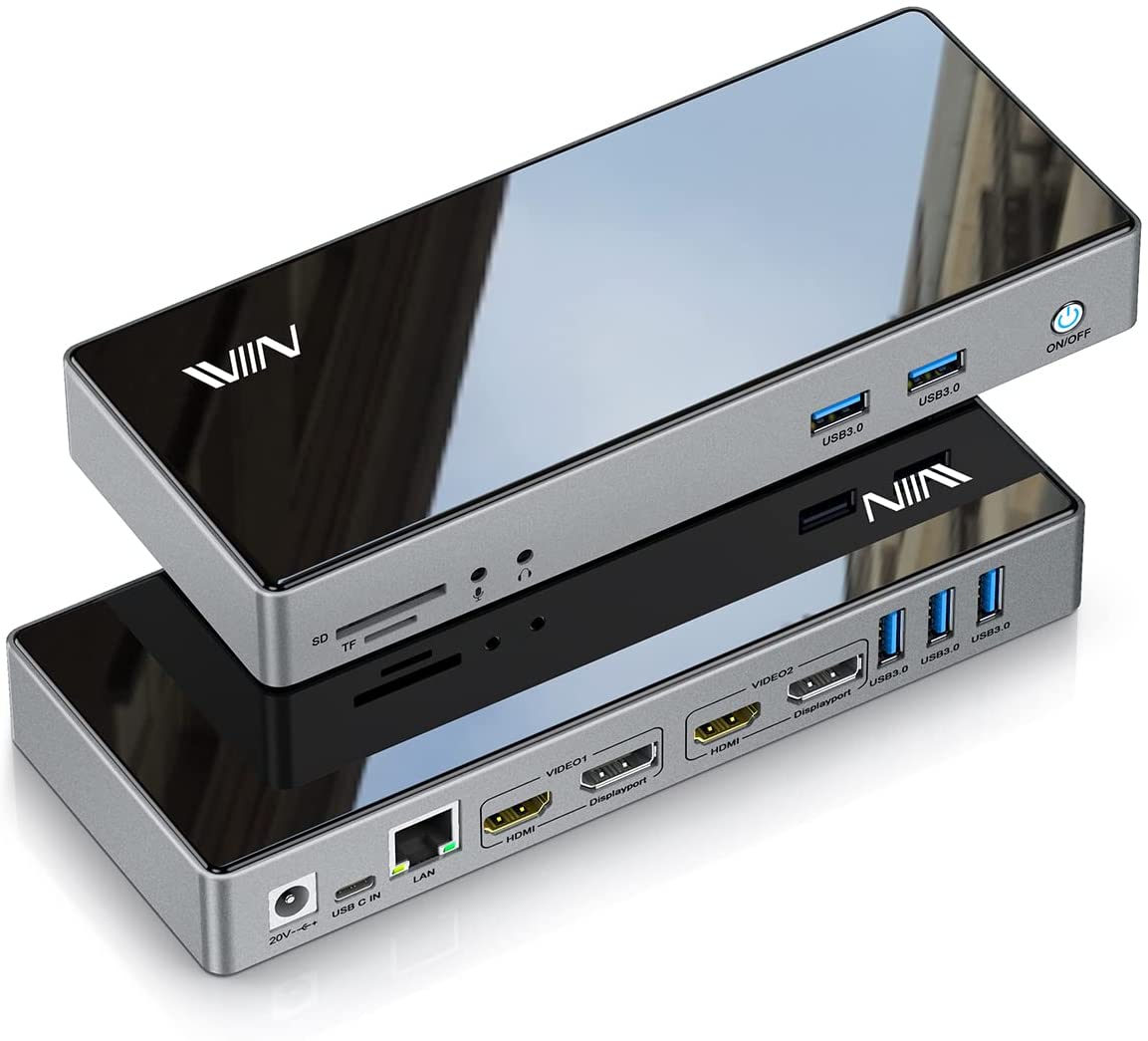 Stacja dokująca USB3.0 pojedyn – Docking Station Displaylink Dual 4K recenzja i cena