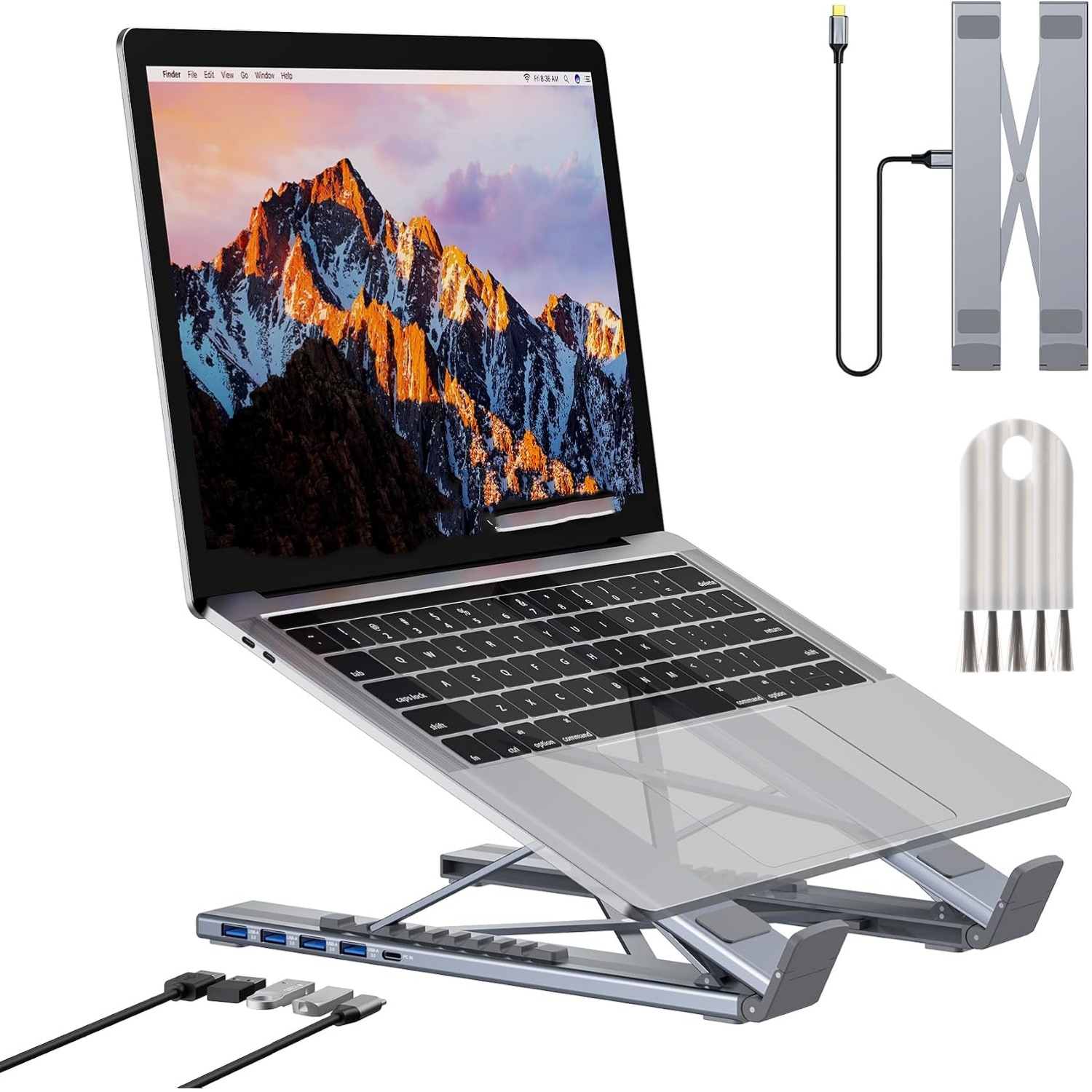 Stacja dokująca do laptopa z p – Laptop Stand Dock Aluminum recenzja i cena