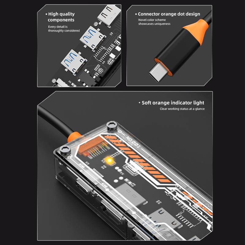 Hub USB-C 6-w-1 do MacBook Pro – Docking Station For Macbook Pro recenzja i cena