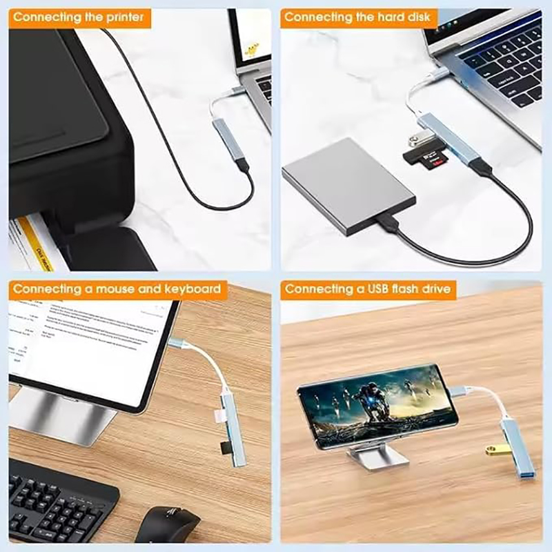 4-portowy rozdzielacz USB typu – Docking Station For Macbook Pro recenzja i cena