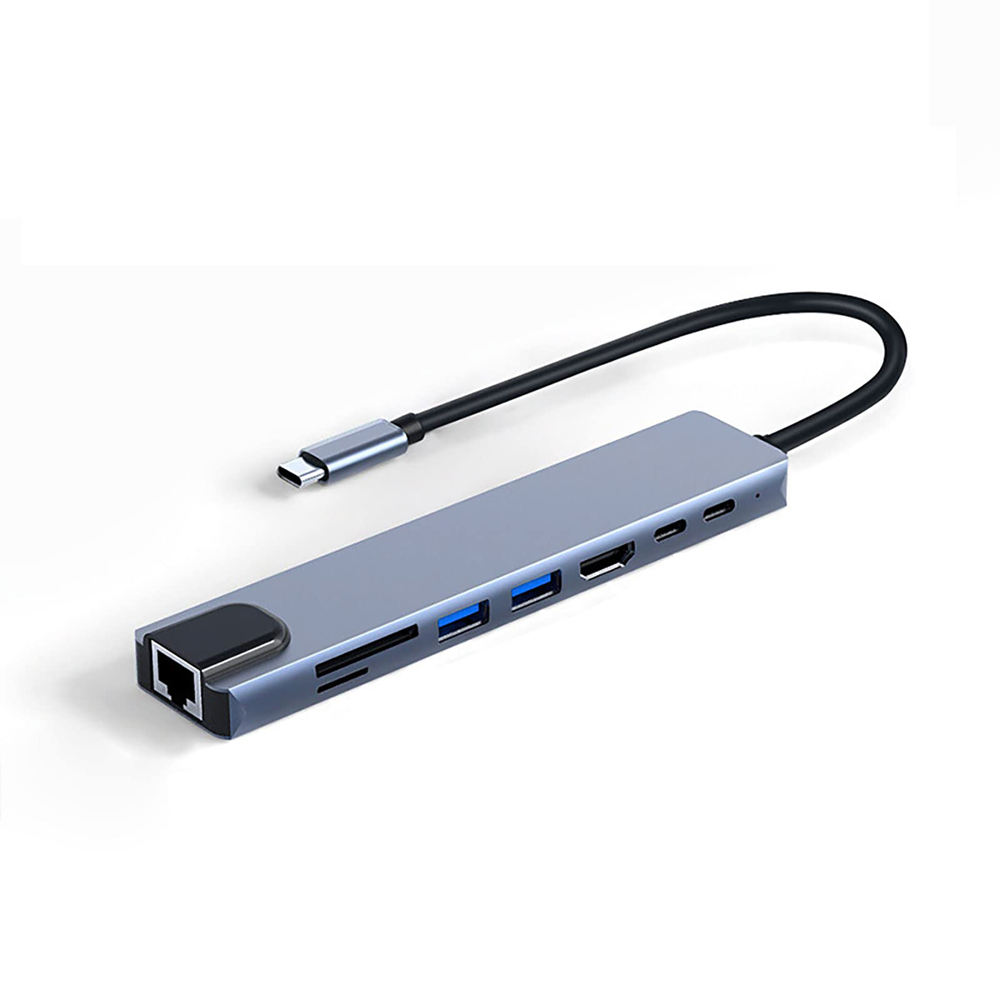 8 w 1: hub USB-C, 4K przy 30 H – Usb C Hub Sd Card Reader 4K Hdmi recenzja i cena
