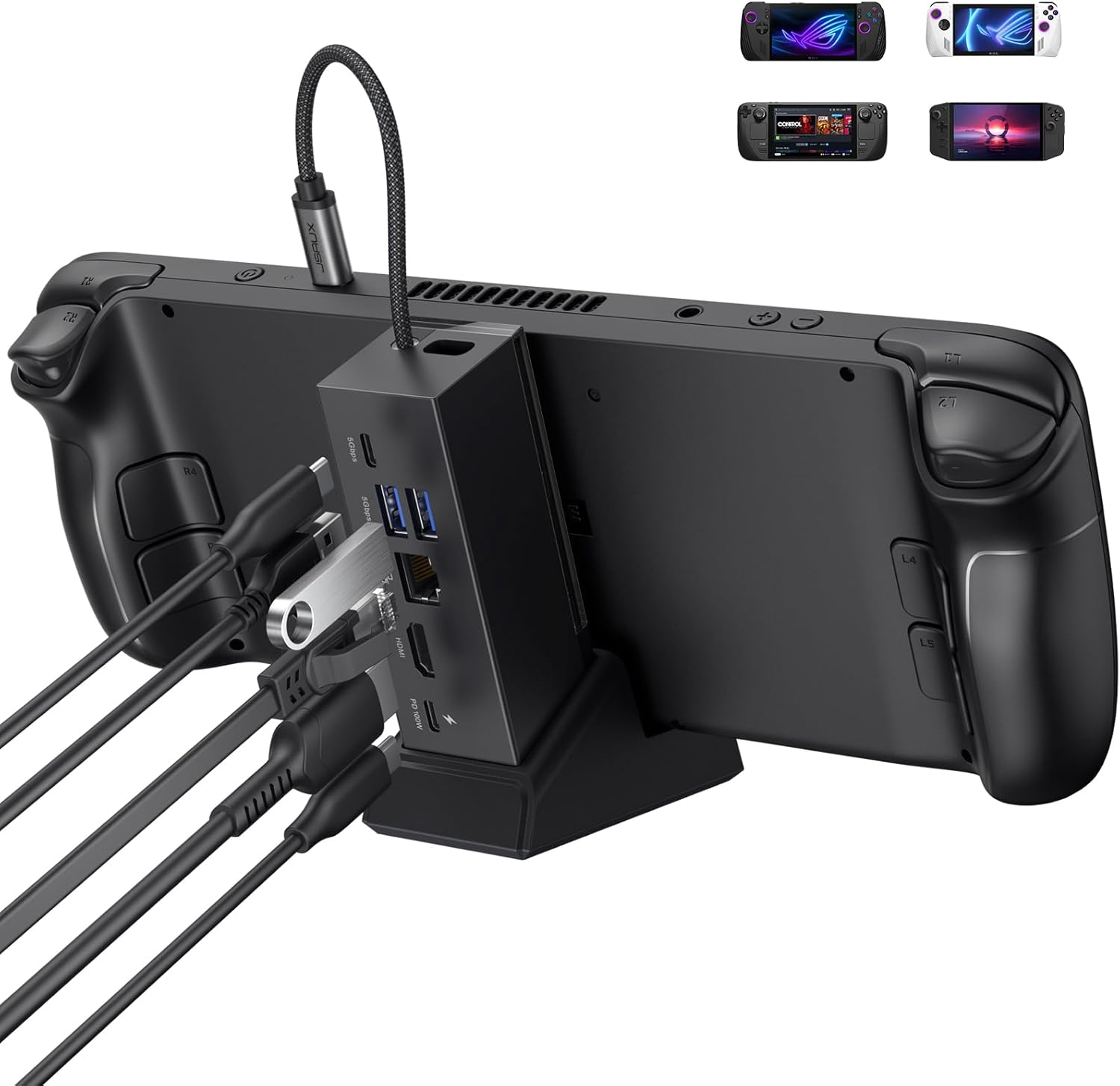 Stacja dokująca ROG Ally X, st – Usb C Dock Dual Hdmi 4K recenzja i cena