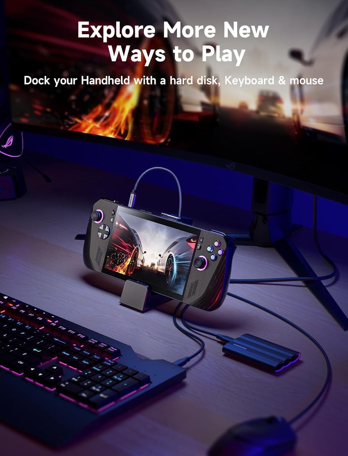 Stacja dokująca ROG Ally X, st – Usb C Dock Dual Hdmi 4K recenzja i cena