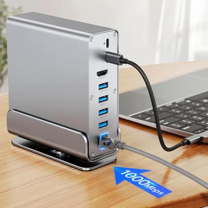 Hub USB-C 15 w 1, stacja dokuj – Usb C Hub Sd Card Reader 4K Hdmi recenzja i cena
