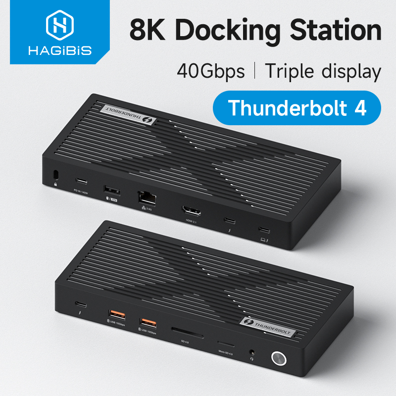 Hagibis Thunderbolt 4 Hub z po – Docking Station Thunderbolt 4 recenzja i cena