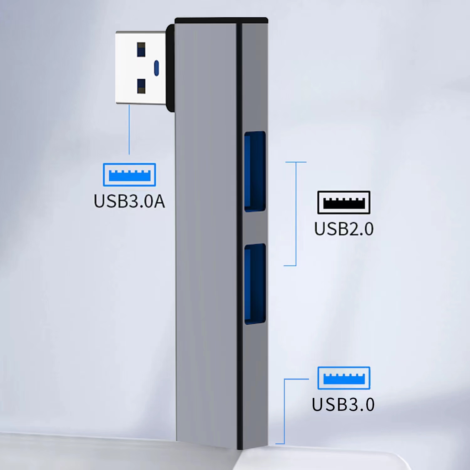 USB HUB 3.0 3-portowy rozdziel – Docking Station For Macbook Pro recenzja i cena