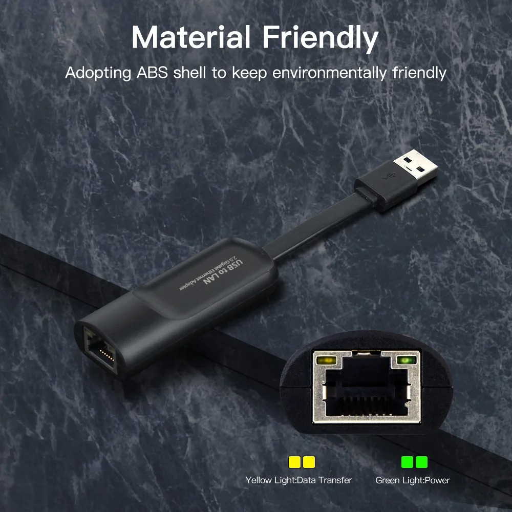 Adapter Ethernet 2500Mbps 2.5G – Usb C Hub Ethernet 2.5G recenzja i cena