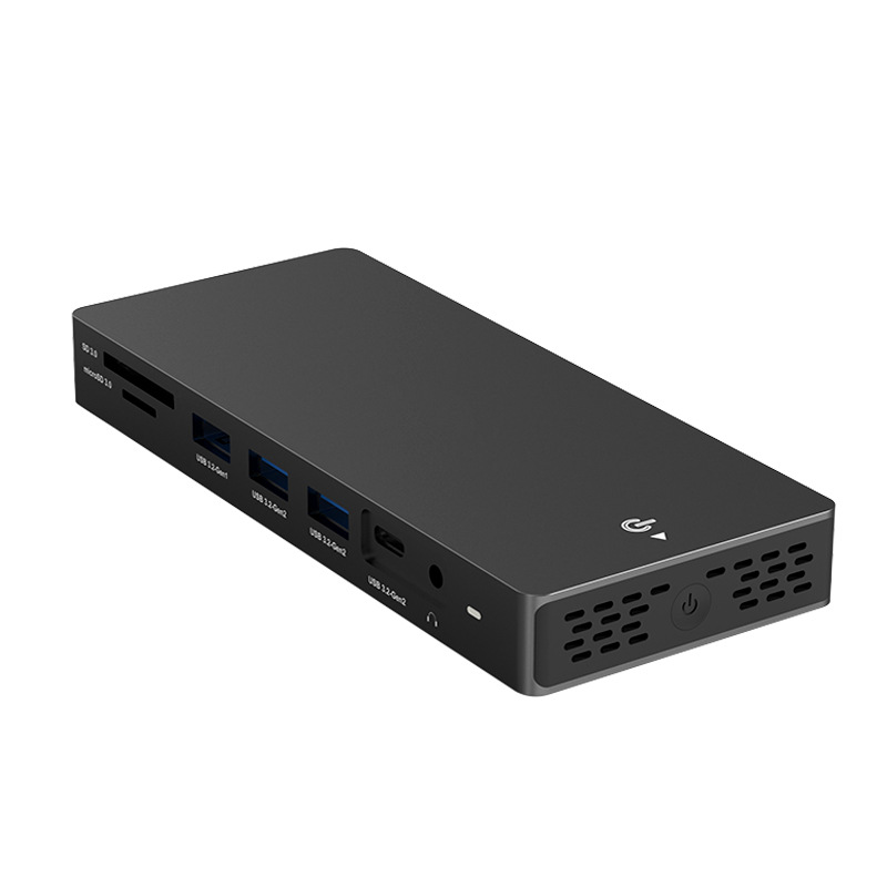 Stacja dokująca USB-C 4K60Hz H – Usb C Hub 12 In 1 Triple Display recenzja i cena