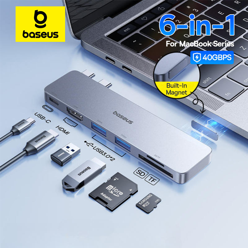 Baseus Dual USB-C Hub to HDMI- – Docking Station Thunderbolt 4 recenzja i cena