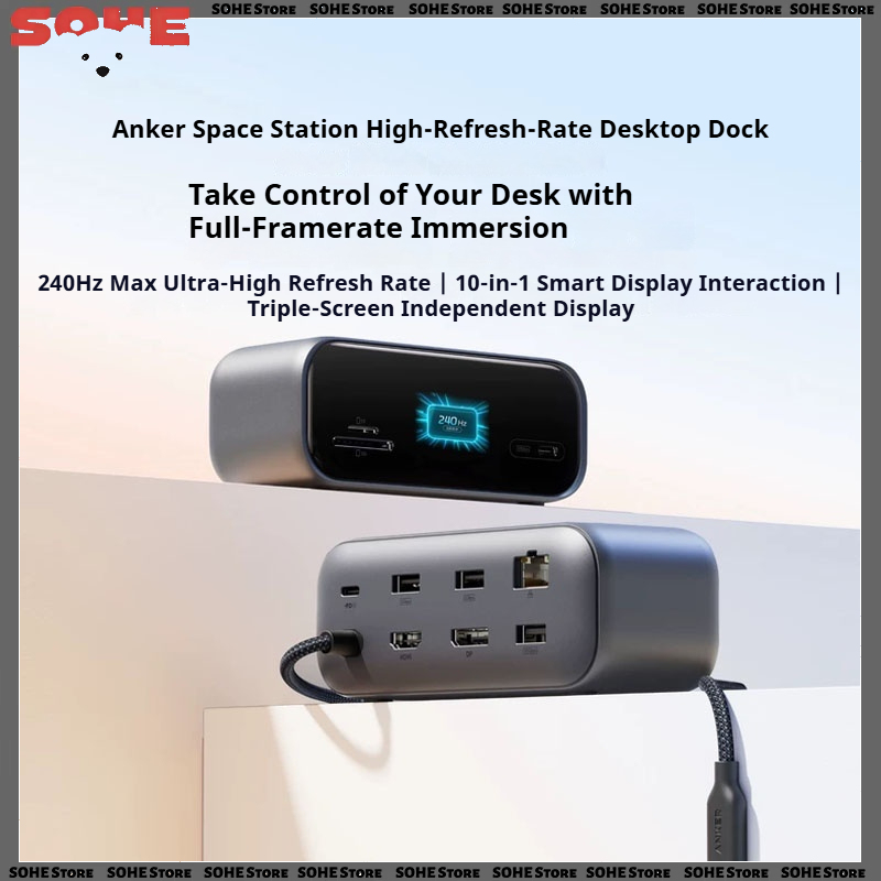 Anker A210C – wielofunkcyjny h – Usb C Dock With 100W Pd recenzja i cena