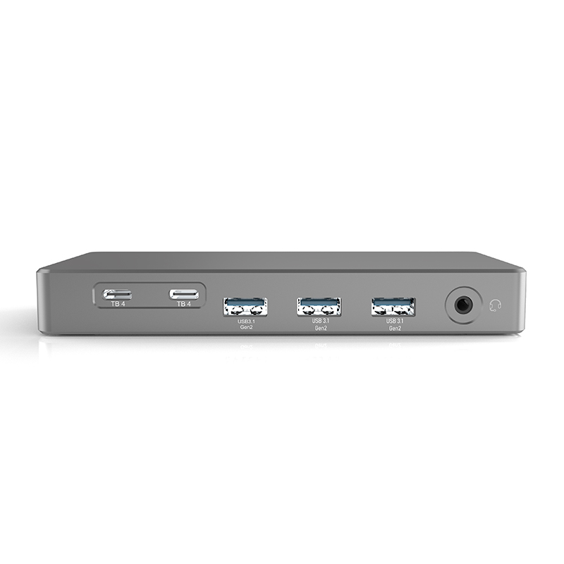 Stacja Dokująca Guanchen 14 w  – Docking Station Displaylink Dual 4K recenzja i cena