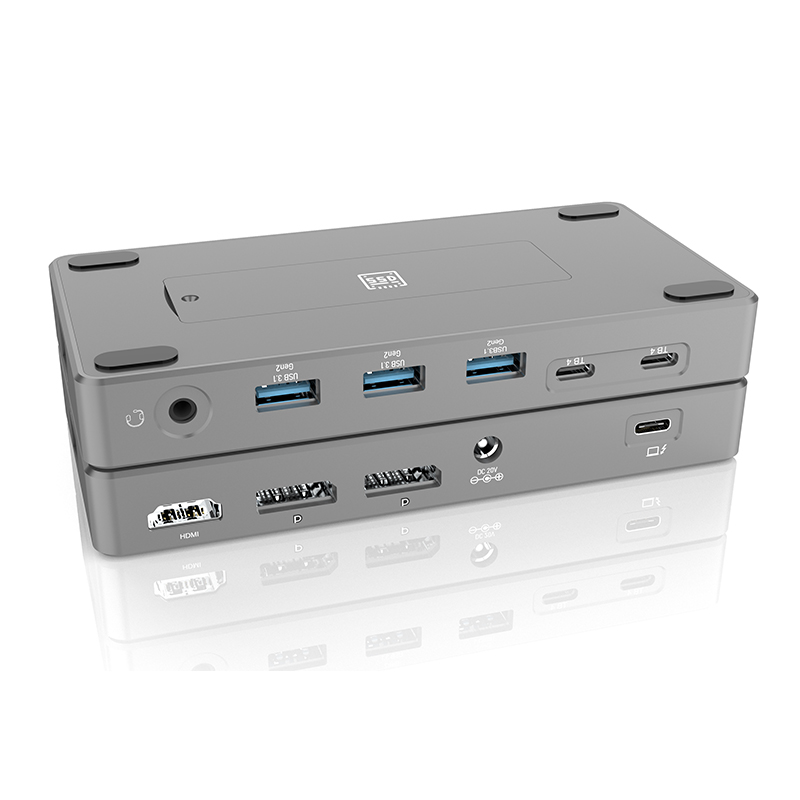 Stacja Dokująca Guanchen 14 w  – Docking Station Displaylink Dual 4K recenzja i cena