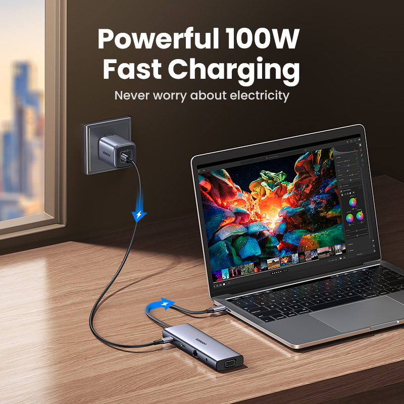 UGREEN USB HUB Type-C do 4K HD – Usb C Hub Sd Card Reader 4K Hdmi recenzja i cena