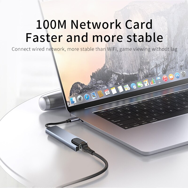 Hub USB C 3.1 8-w-1, HDMI 4K,  – Usb C Hub Sd Card Reader 4K Hdmi recenzja i cena