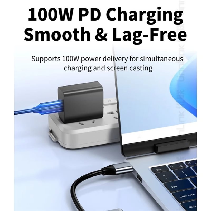 N93NOWOŚĆ! Adapter z portu USB – Usb C Dock With 100W Pd recenzja i cena